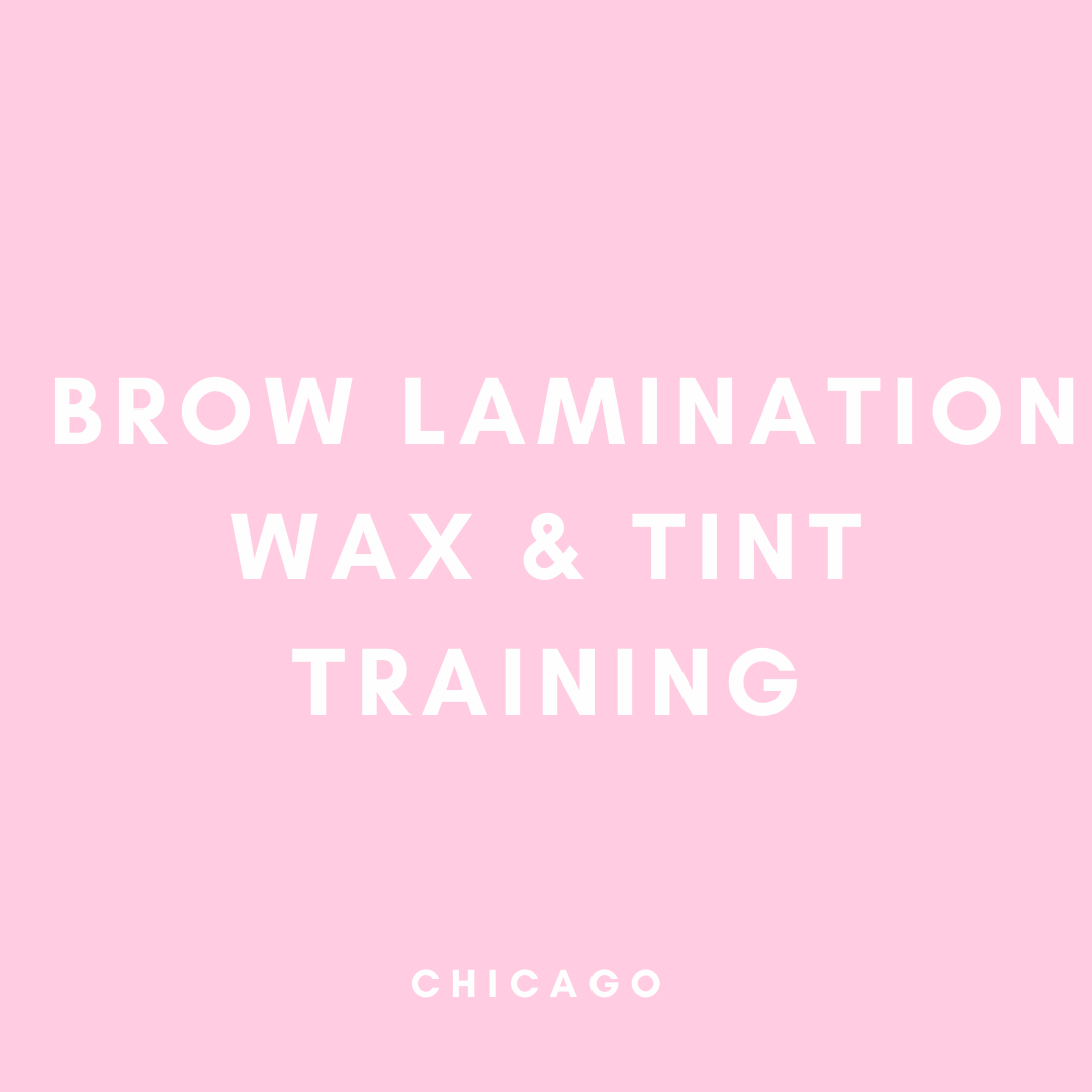 Brow Lamination, Wax &amp; Tint Training